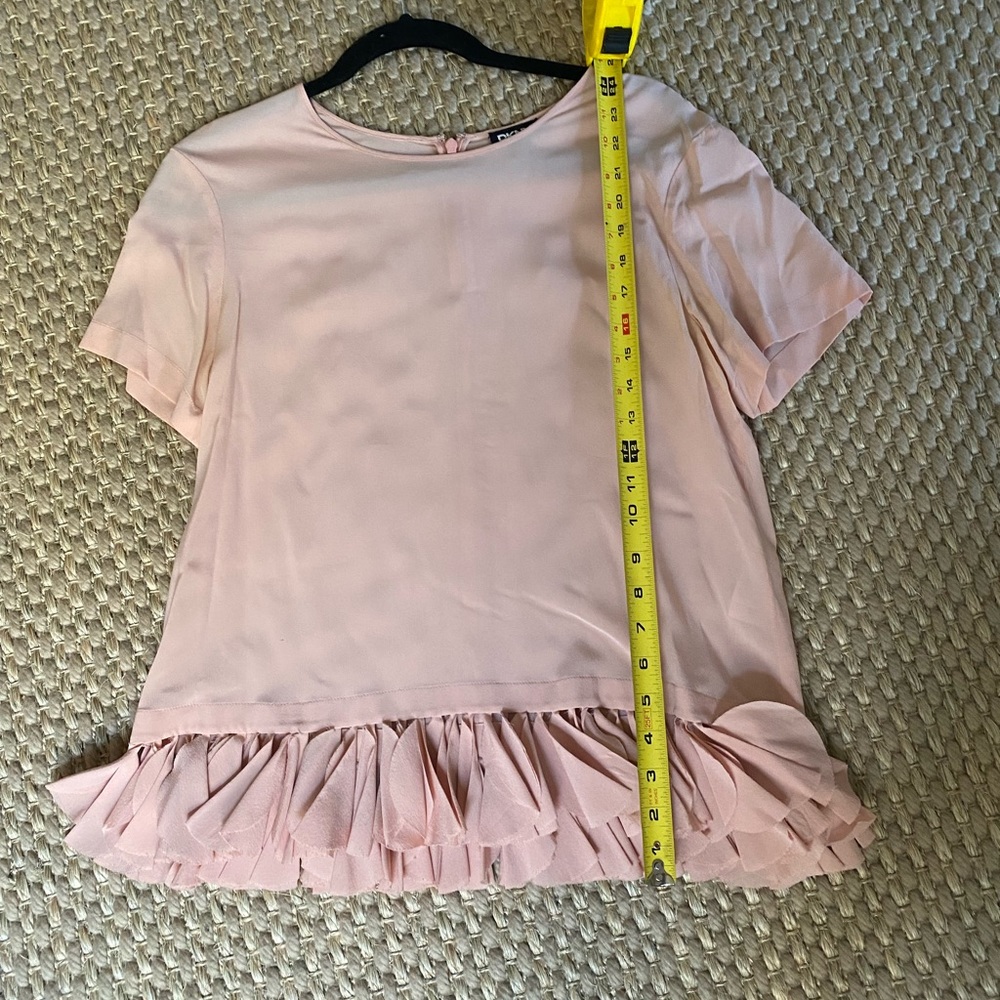 DKNY silk top